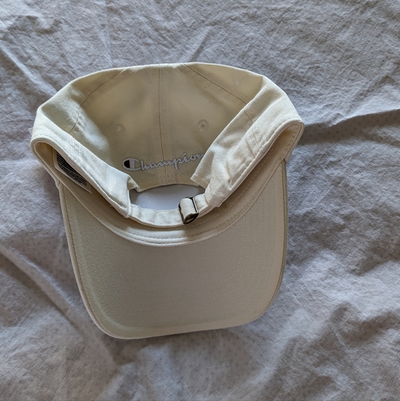 Brand New Stylish Champion hat yellow strapback adjustable cap, one size (adult - Picture 2 of 4